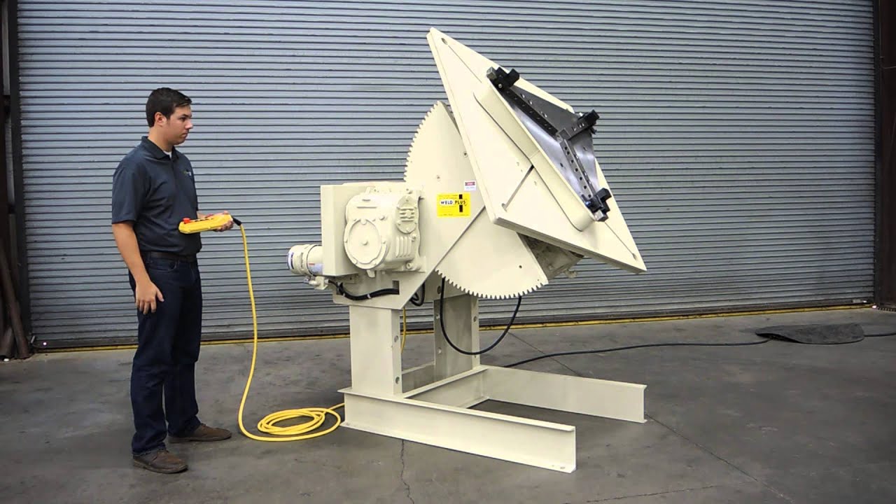 4500 lb Pandjiris Positioner With Pipe Welding Chuck - Weld Plus