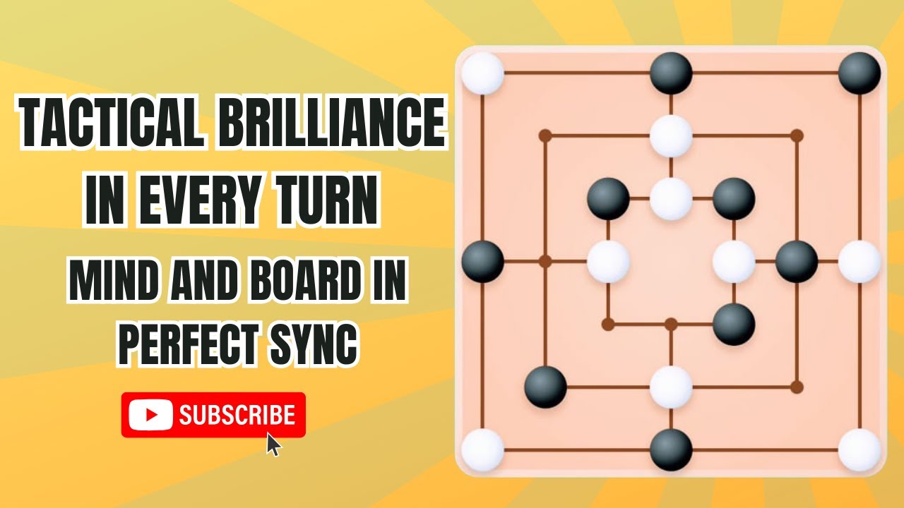 Mills Game: Tactical Brilliance in Every Turn – Outsmarted the Board!