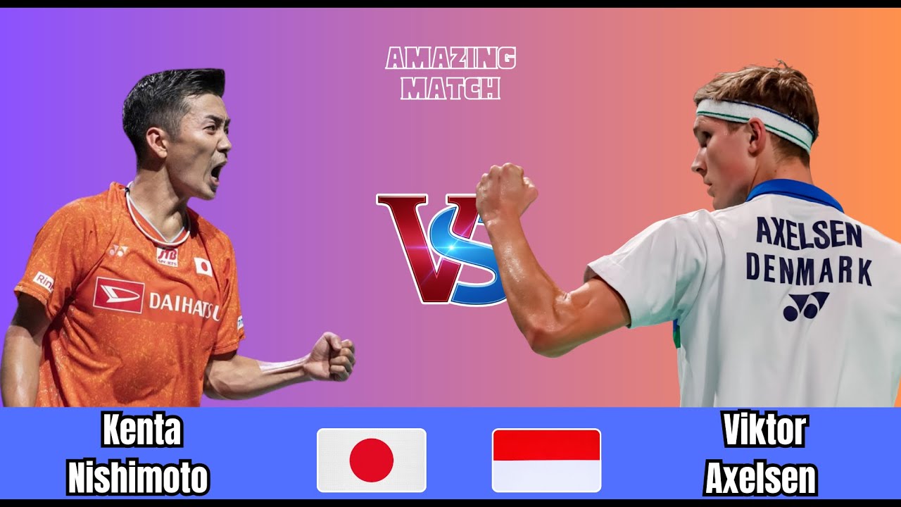 Viktor Axelsen (DEN) [1] vs. Kenta Nishimoto (JPN) | Badminton 2025