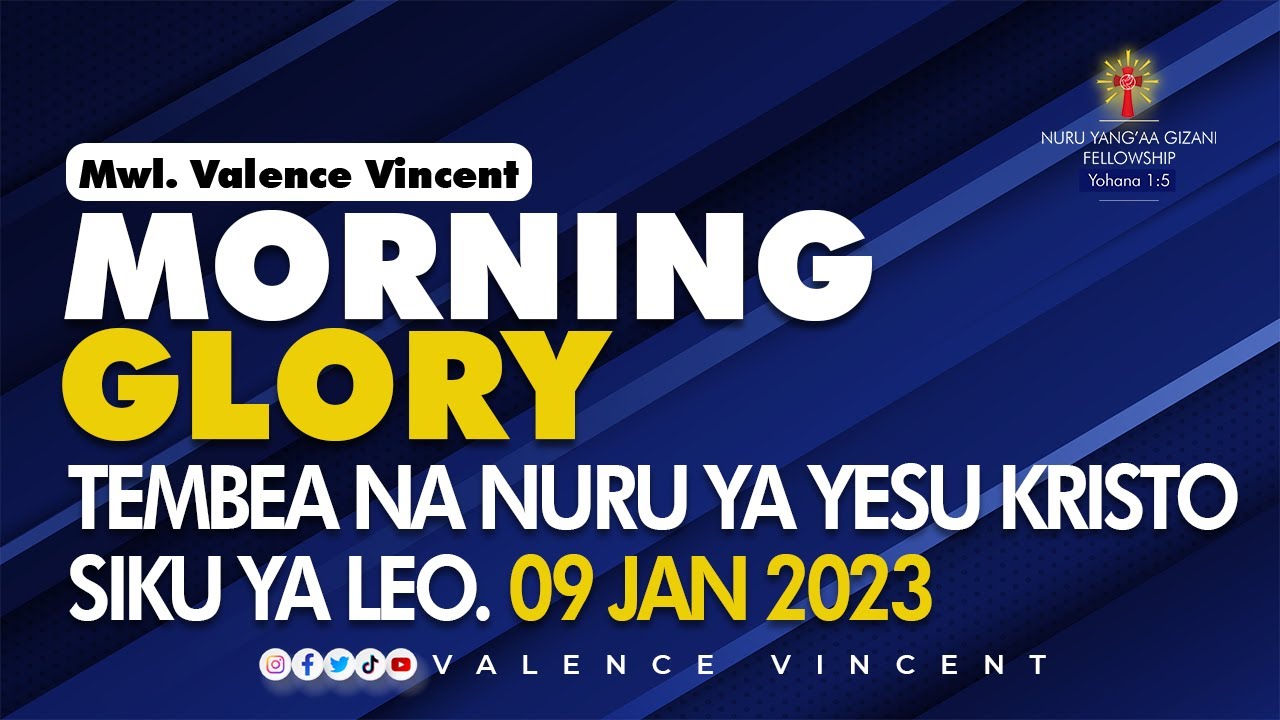 🔴#LIVE: | KIPINDI KIPYA CHA TEMBEA NA NURU YA YESU KRISTO SIKU YA LEO | 09 JAN 2023