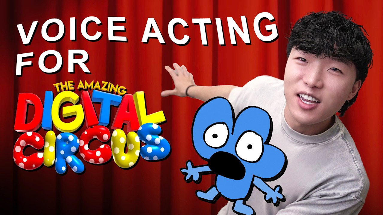 How I Voice Acted For The Amazing Digital Circus