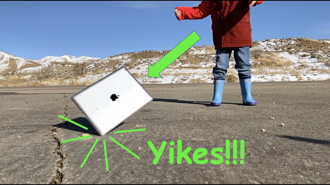 Мой сын уронил мой iPad на бетон... Он выжил?