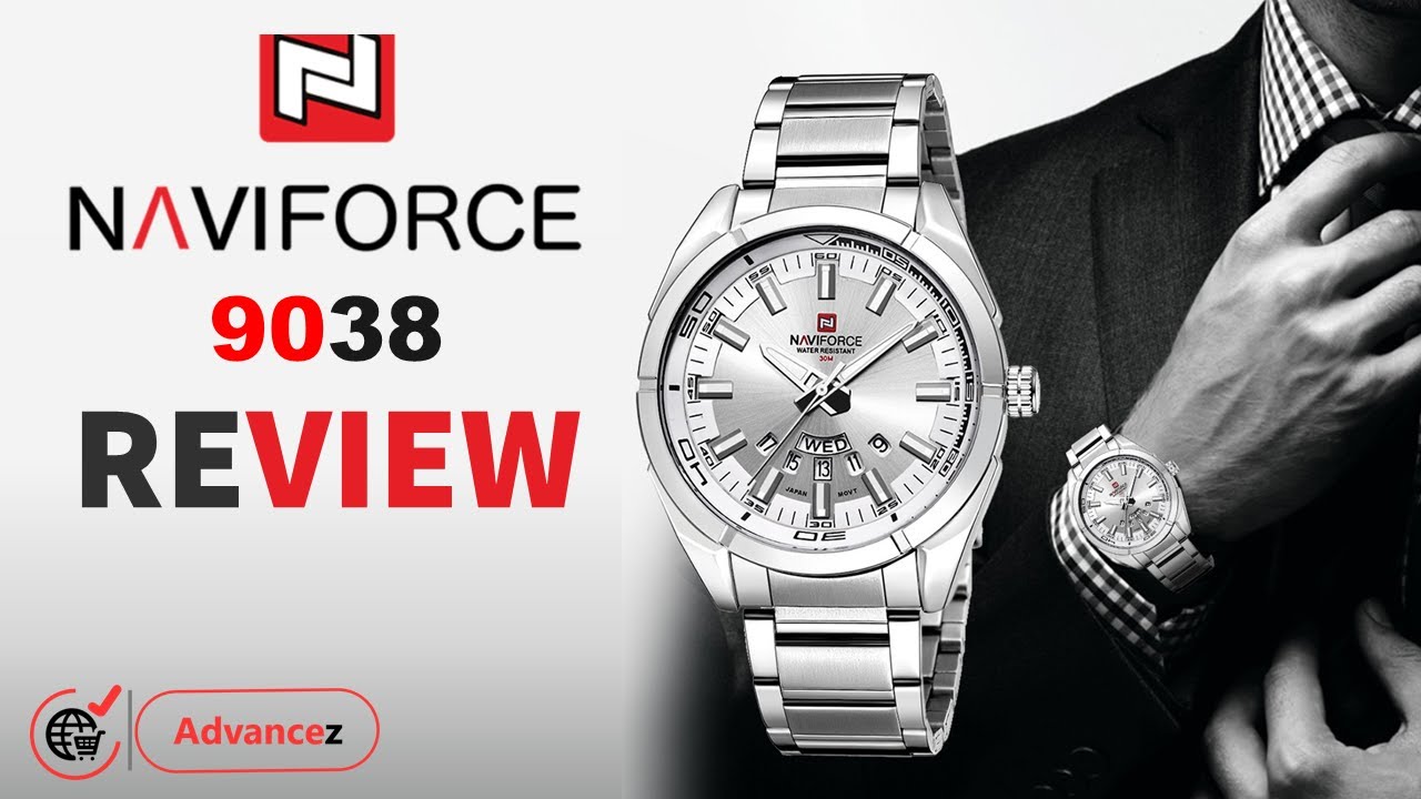 NAVIFORCE NF9038 REVIEW __مراجعة ساعة  #Aliexpress_dz