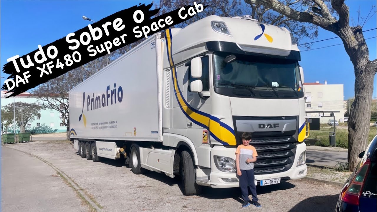 Em Datalhes o DAF XF480 Super Space Cab