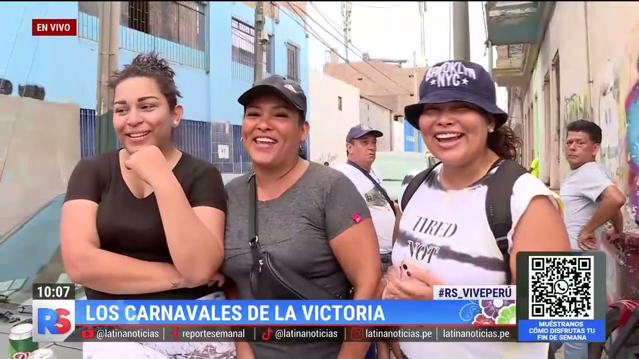 Música, risas y chapuzones en los carnavales de La Victoria