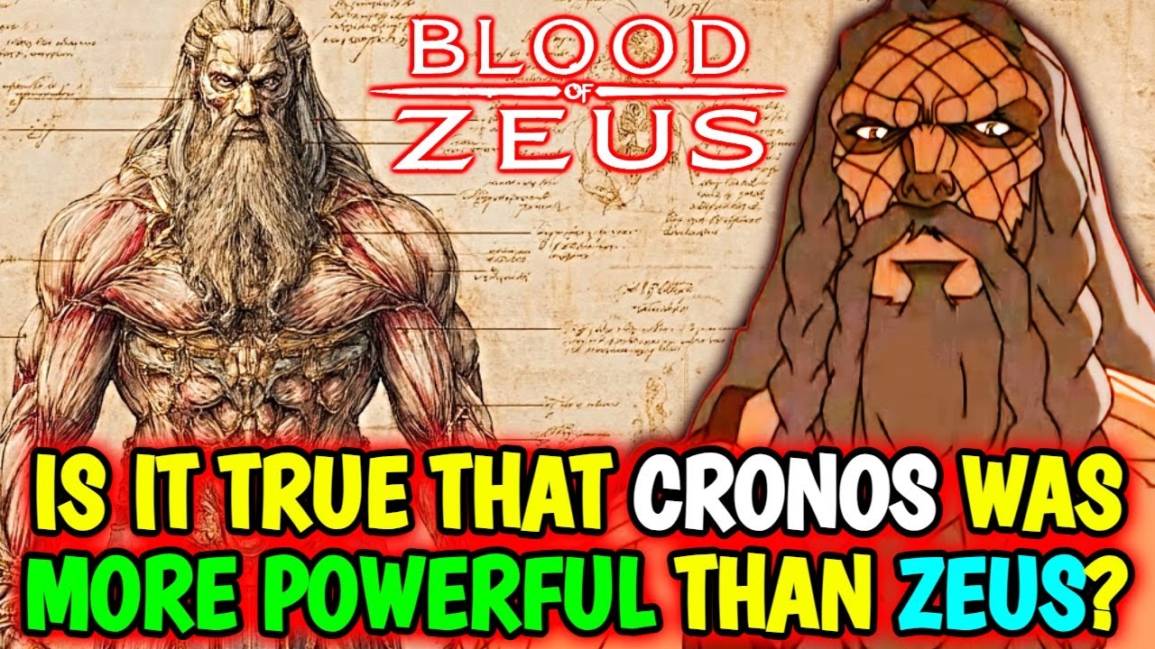 Cronos (Blood of Zeus Season 3) Origins + Anatomy – Is He More Powerful Than Zeus? & More!