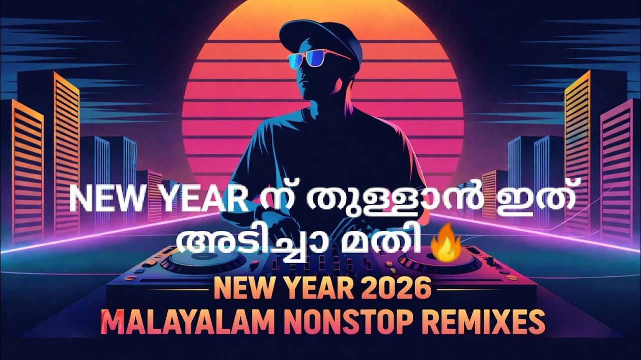 MALAYALAM NONSTOP REMIXES🔥 | 2026 NEW YEAR PARTY DJ REMIXES | SINGLE PLAY | MIDHUN MUSIQZ