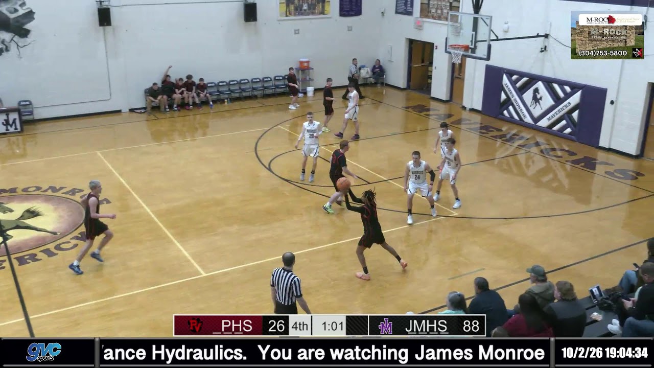 JV James Monroe vs Pikview (No Commentation)