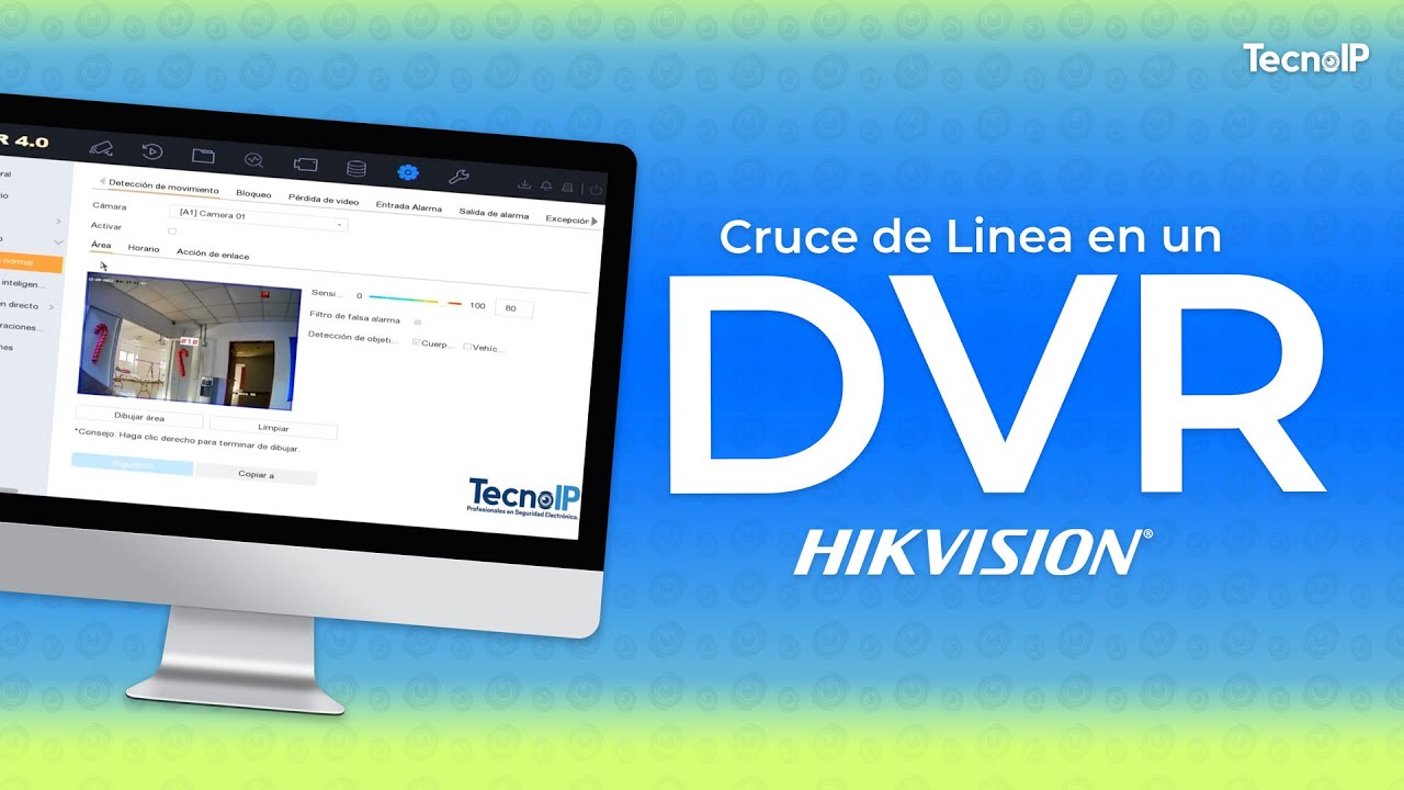 Cómo Activar Detección de Cruce de Línea en DVR Hikvision