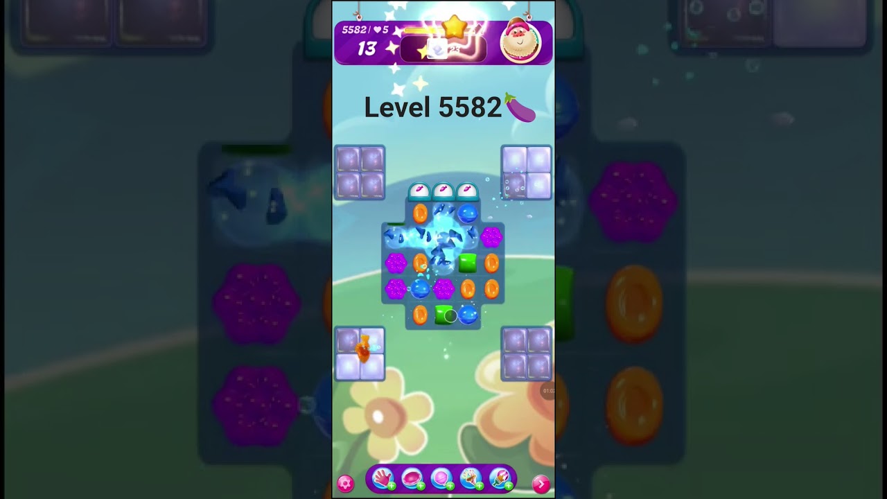 How to beat level 5582 of Candy Crush Saga @CandyCrushOfficial  #5582 #games #viralshorts