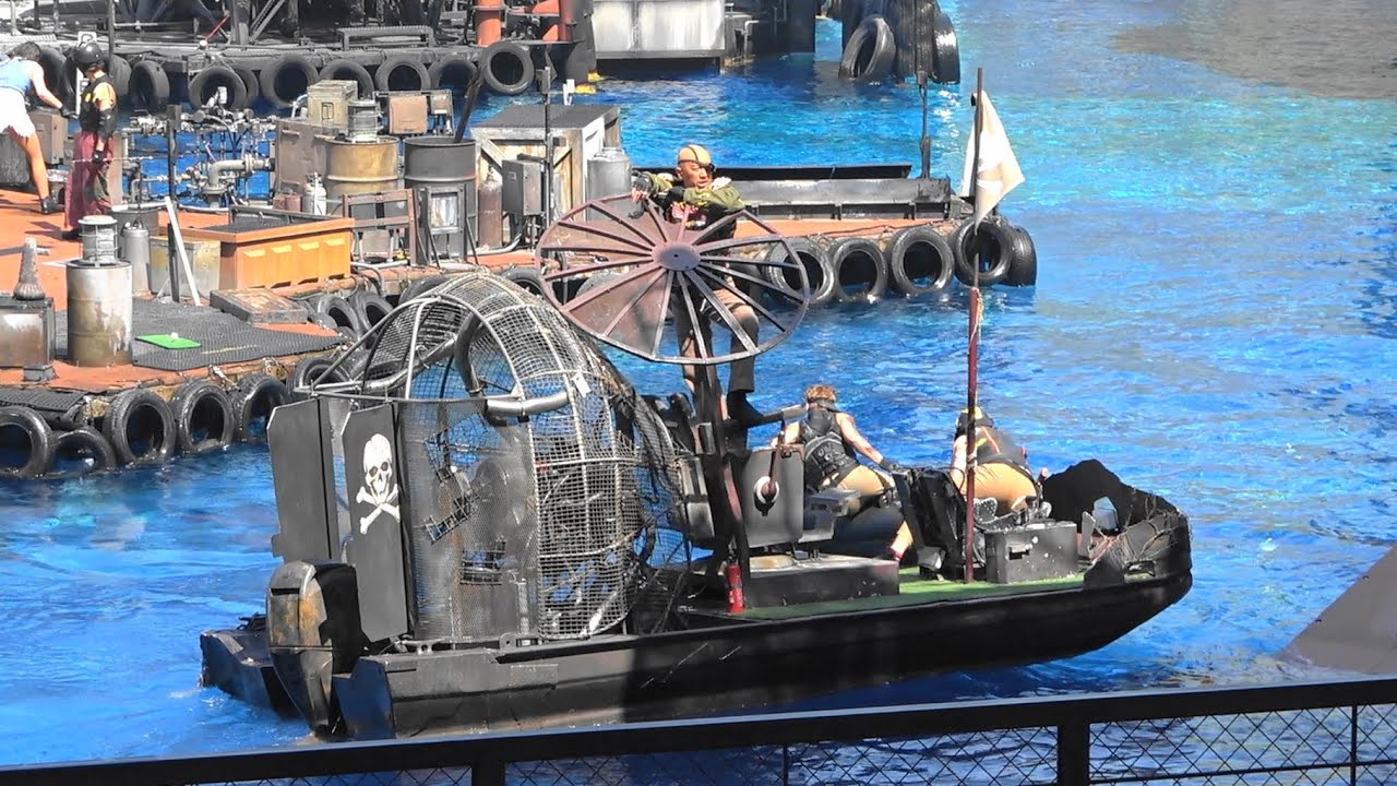 ディーコン船エンストハプニング【USJ ウォーターワールド】Universal Studios Japan WATER WORLD