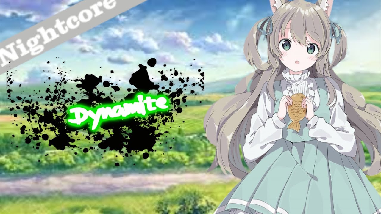 Nightcore - Dynamite [Lyrics]