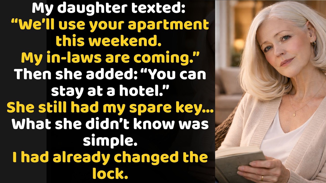 “We’ll Use Your Apartment This Weekend,” My Daughter Texted. “My In-Laws Are Coming.” — You Can…
