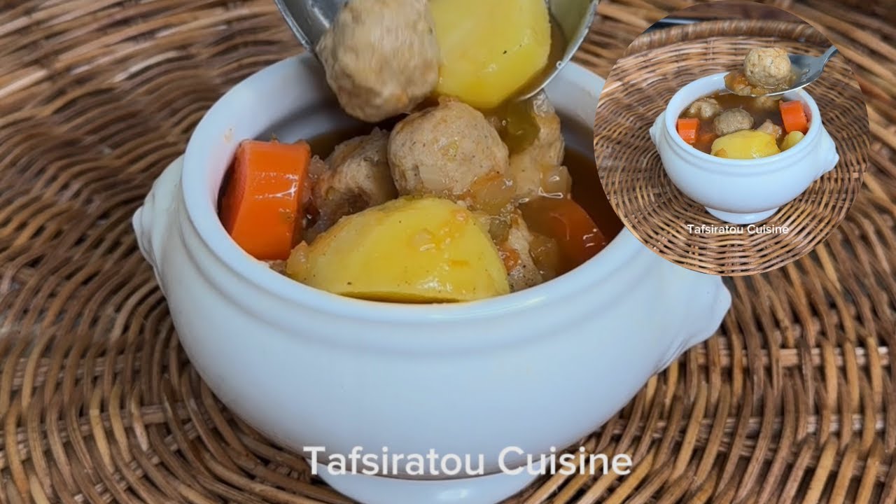 la merveilleuse recette de soupe aux boulettes de poulet