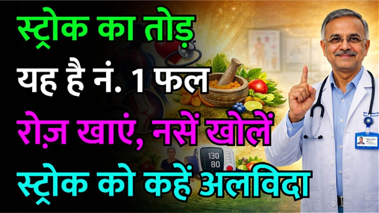 हार्वर्ड का 20 साल का शोध! बाजार के ये 3 फल हैं स्ट्रोक के दुश्मन, दिमाग को बचाएं, नसें साफ करें!