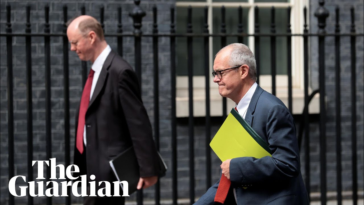 Whitty and Vallance to present data showing 'trend in UK heading in wrong direction' &ndash; watch live