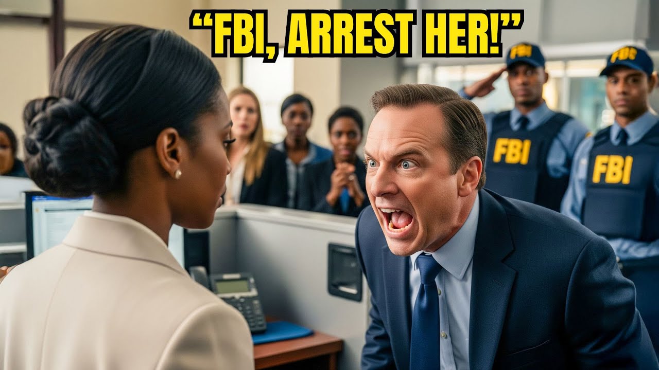 Manager Calls FBI to Arrest Black Woman at Bank — Seconds Later, They Salute Her in Front of All!