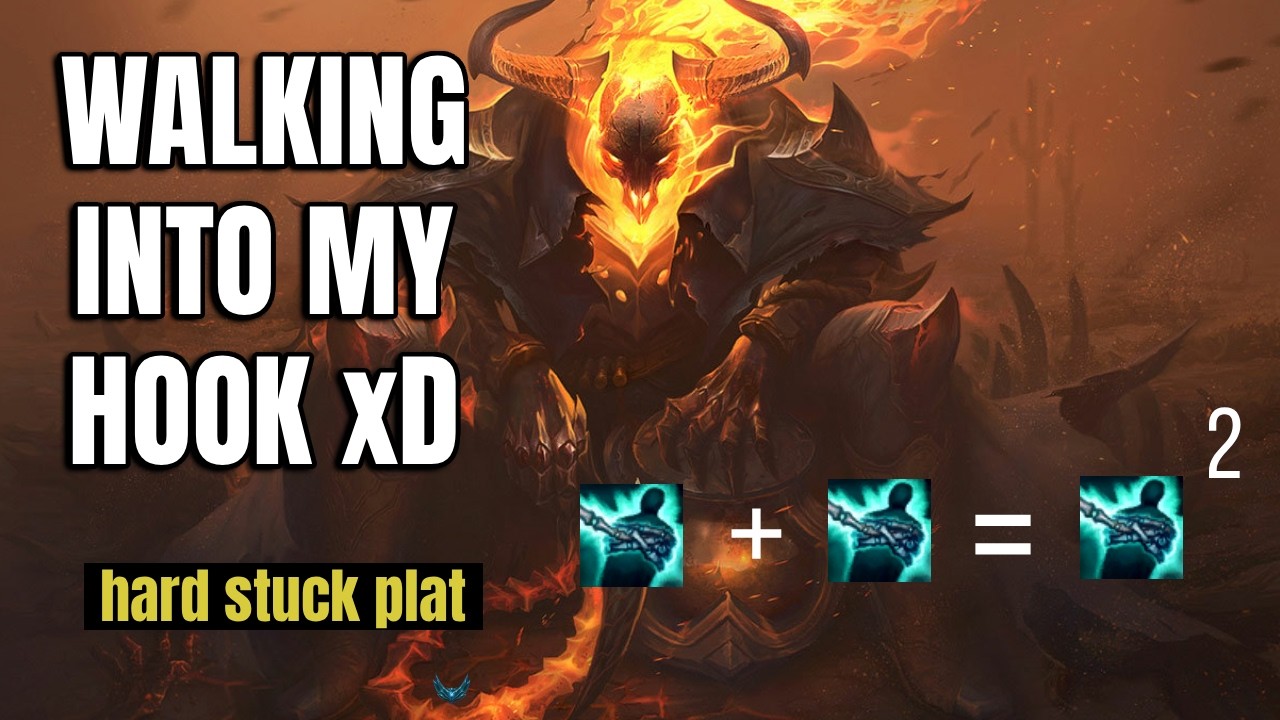 Walk into my hook I guess... gg wp (League of Legends)