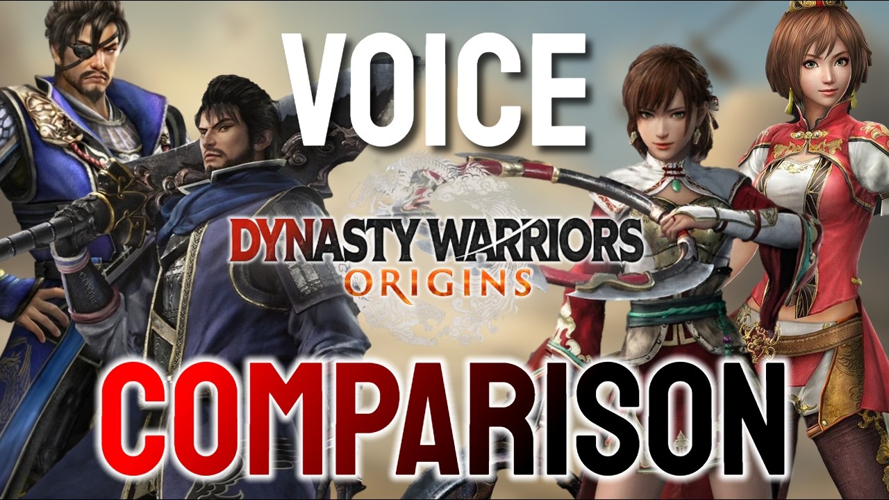 ВСЕ НОВЫЕ ГОЛОСА по сравнению с Dynasty Warriors Origins