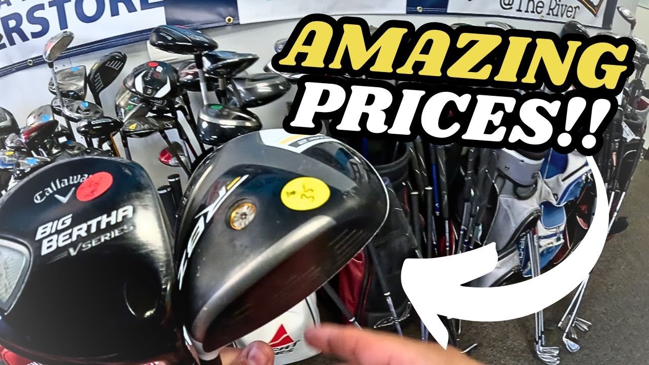 Rare Taylormade Callaway and Ping Golf Clubs AT GoodWill - Ep.4