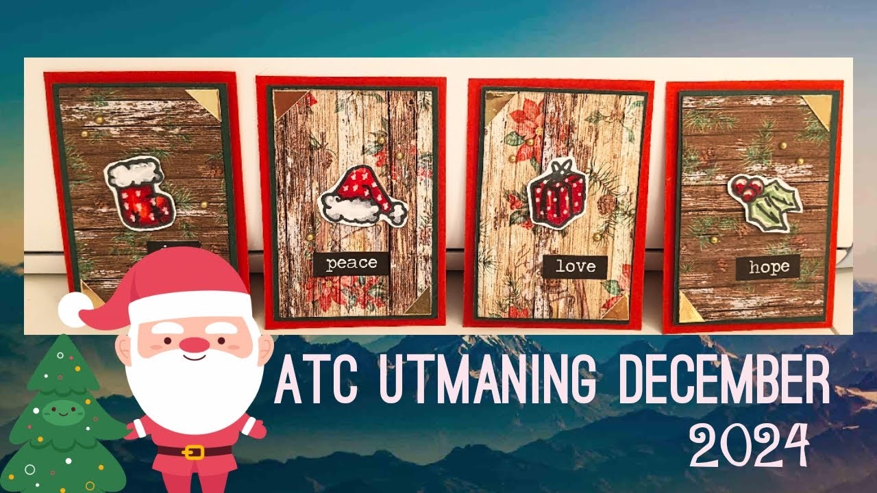 ATC UTMANING DECEMBER G&Ouml;R 4 JULIGA ATC KORT