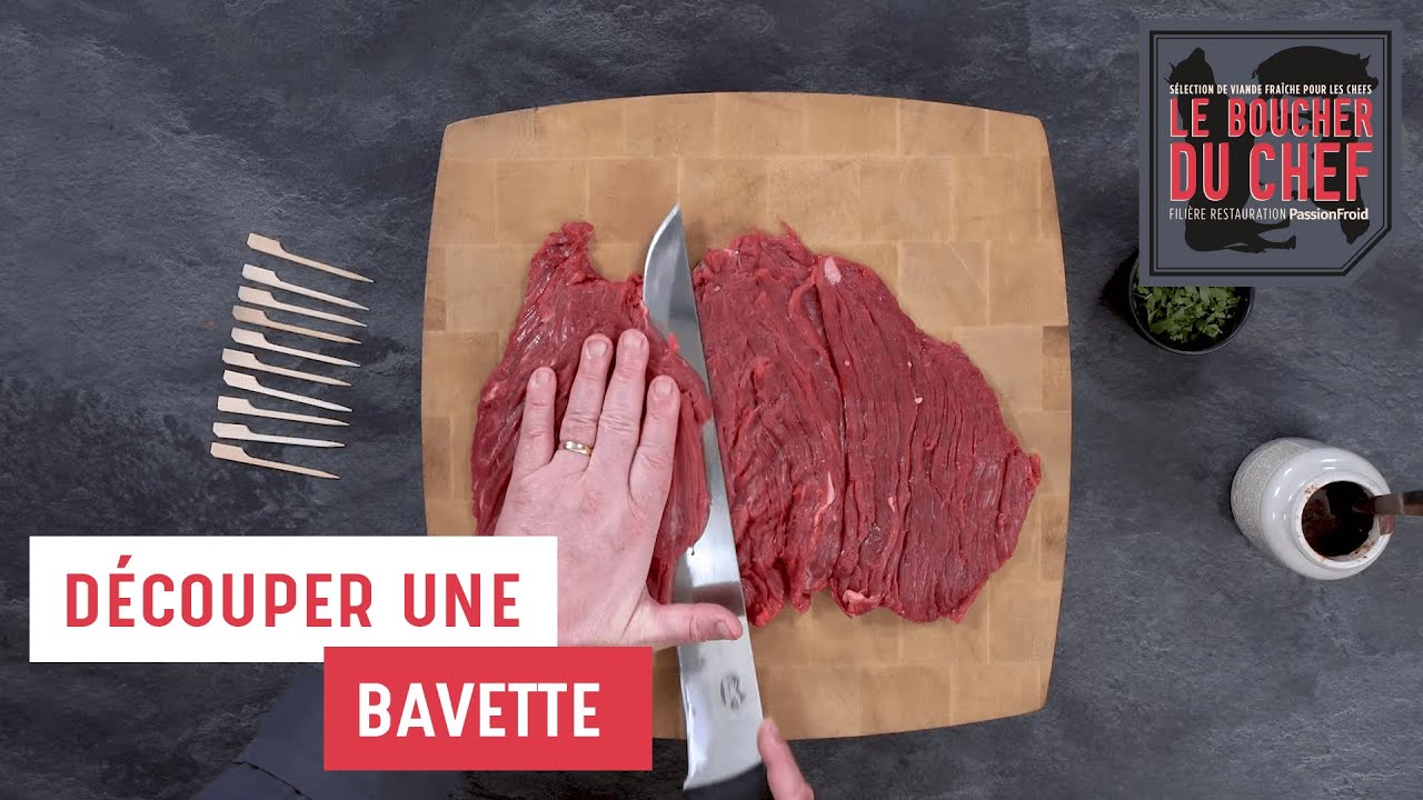 Découper une bavette