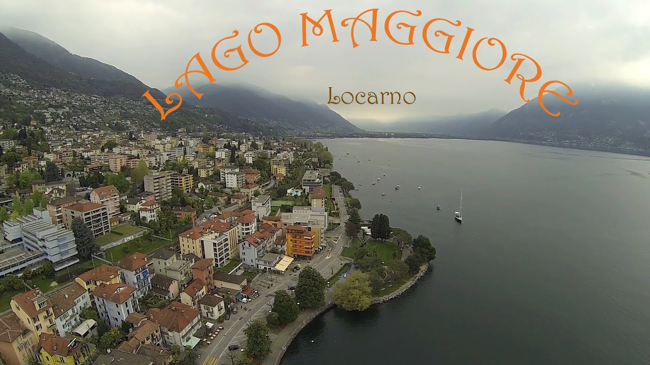 Ansichten aus der Luft: Am Lago Maggiore