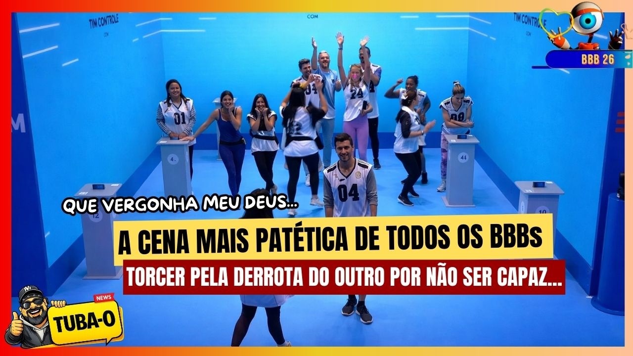 BBB 26 - COMEMORAÇÃO MAIS PATÉTICA DE TODOS OS BBBs  E NO FINAL... COWBOY VENCEU!