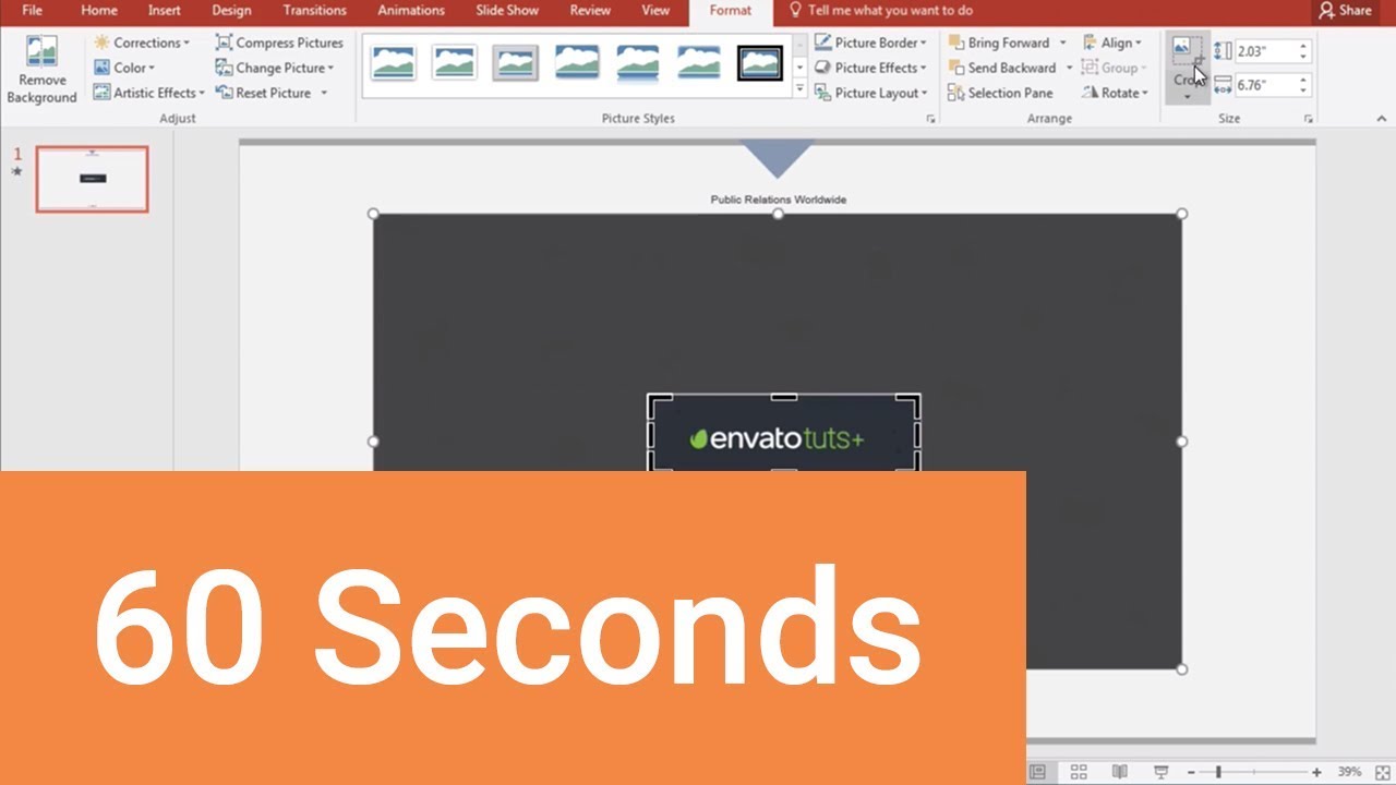 How to Crop an Image in PowerPoint
