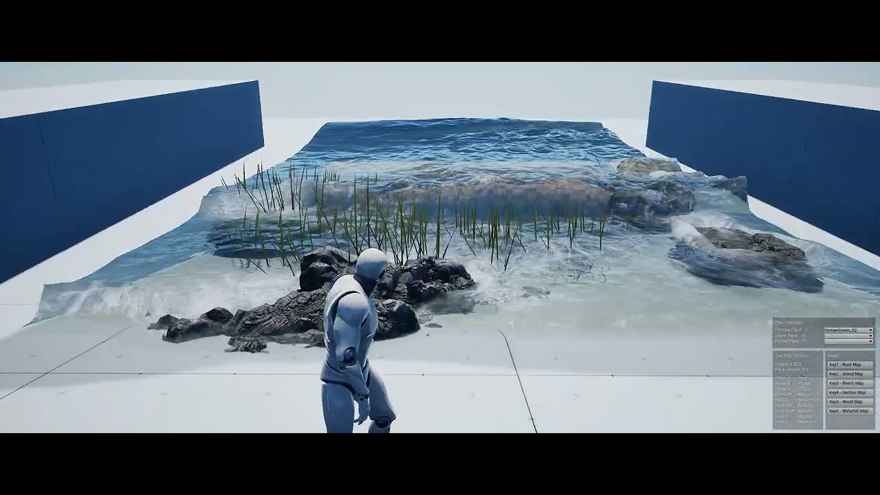 언리얼용 water plugin - Fluid Flux의 경이로움..