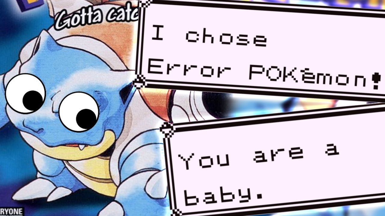 What if you put Pokemon Blue into GOOGLE TRANSLATE?