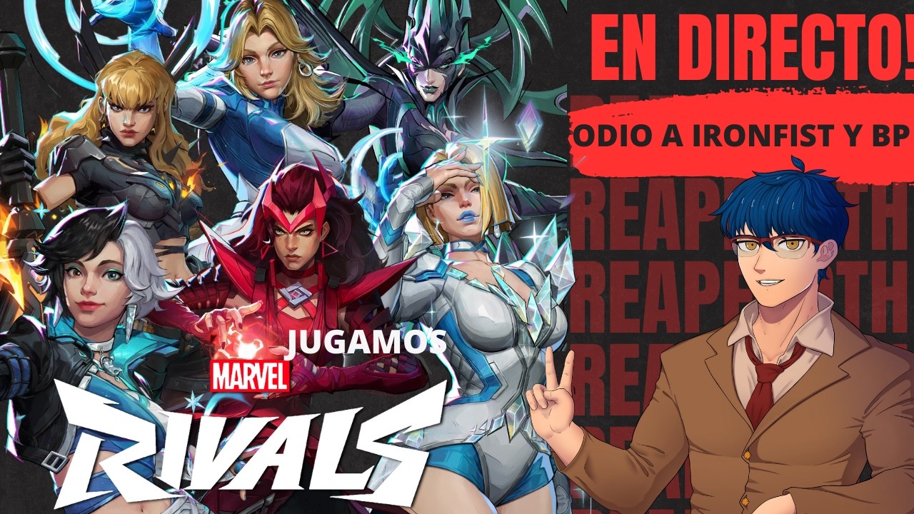 Marvel Rivals! lordeando a Emma frost!