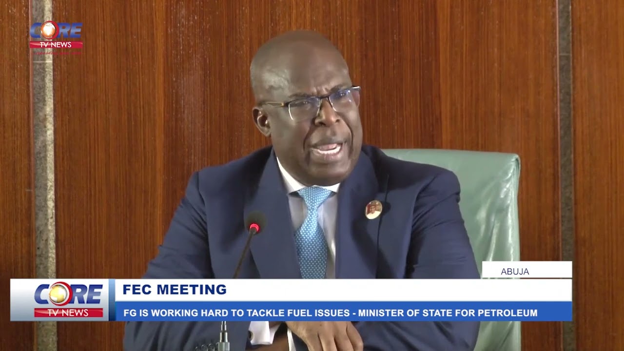 FEC MEETING: FG IS WORKING HARD TO TACKLE FUEL ISSUES &ndash; MINISTER OF STATE FOR PETROLEUM