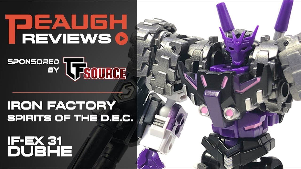 Video Review: Iron Factory IF-EX 31 Spirits of the D.E.C. DUBHE (Tarn)