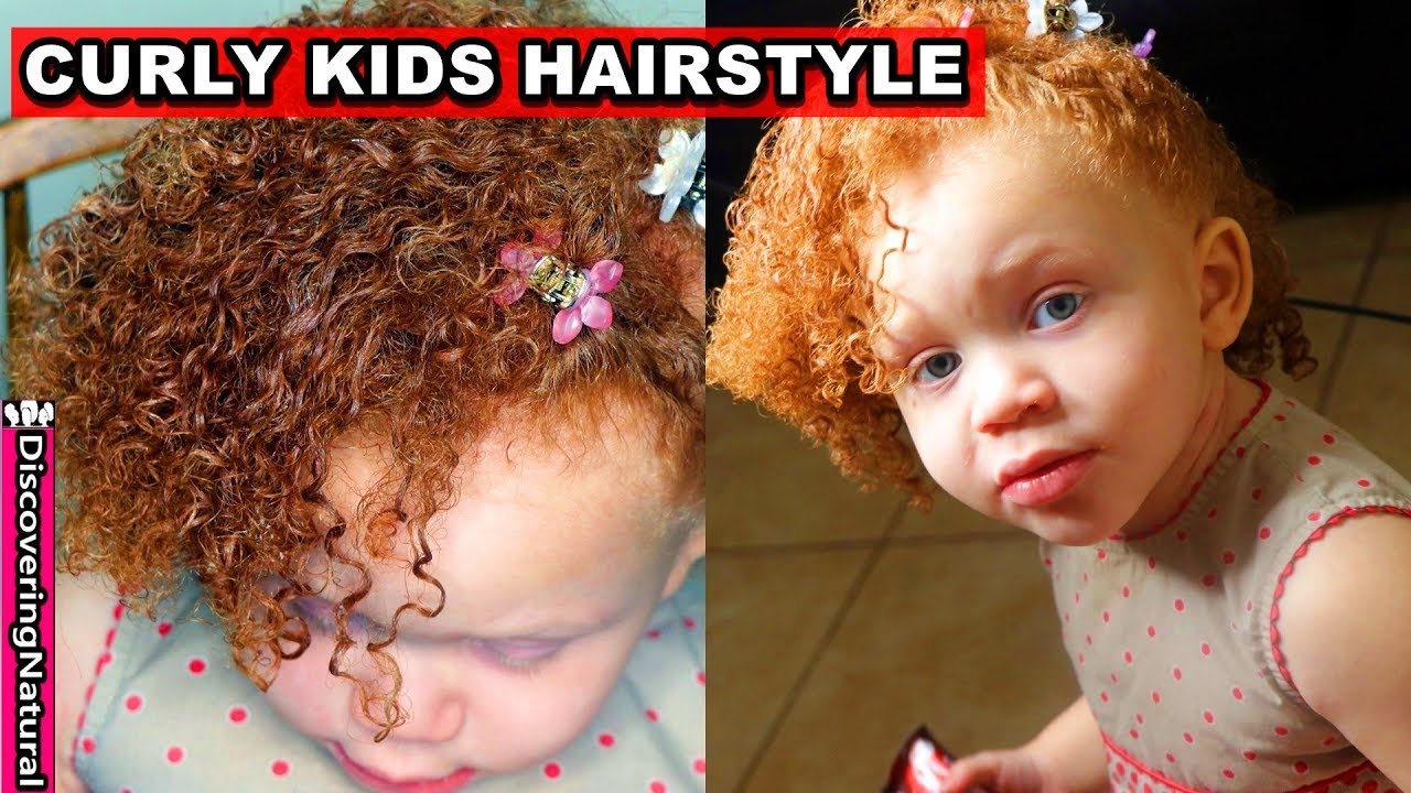 Curly Kids Hairstyles: Wash and Go Toddler Hair Routine | Curly Kids Mixed Hair Care