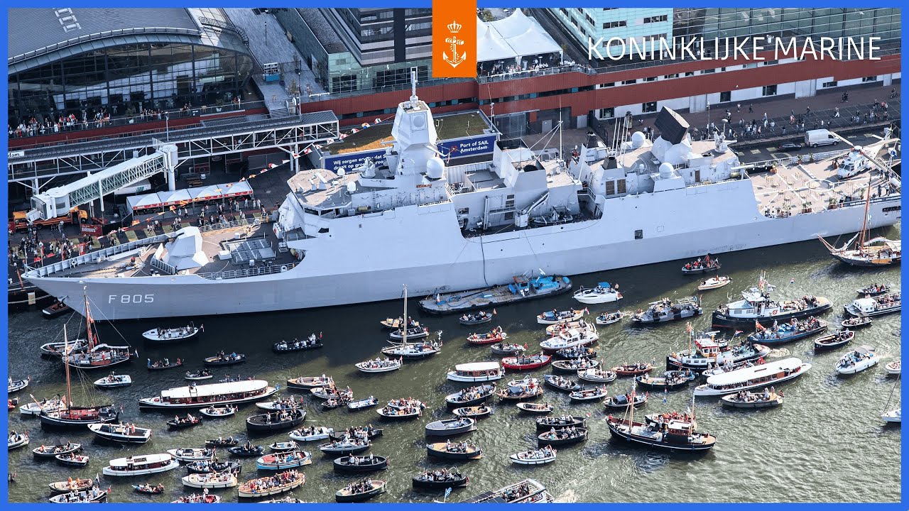 Koninklijke Marine in ACTIE op SAIL 2025: de aftermovie!