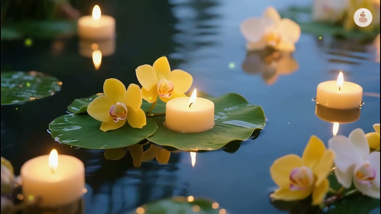 Relaxing Water Fountain Sounds 🌊 Calm Piano Music for Deep Sleep & Stress Relief