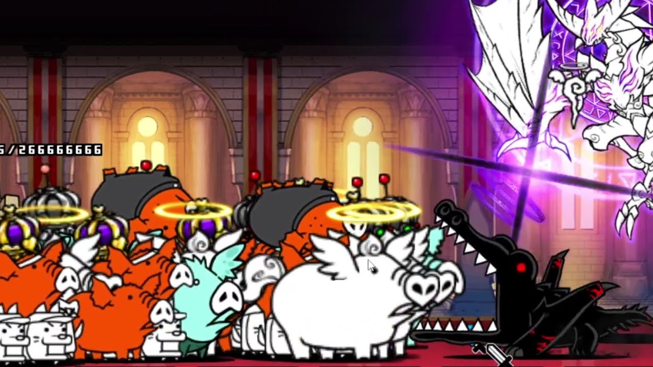 the battle cat spam all Pig