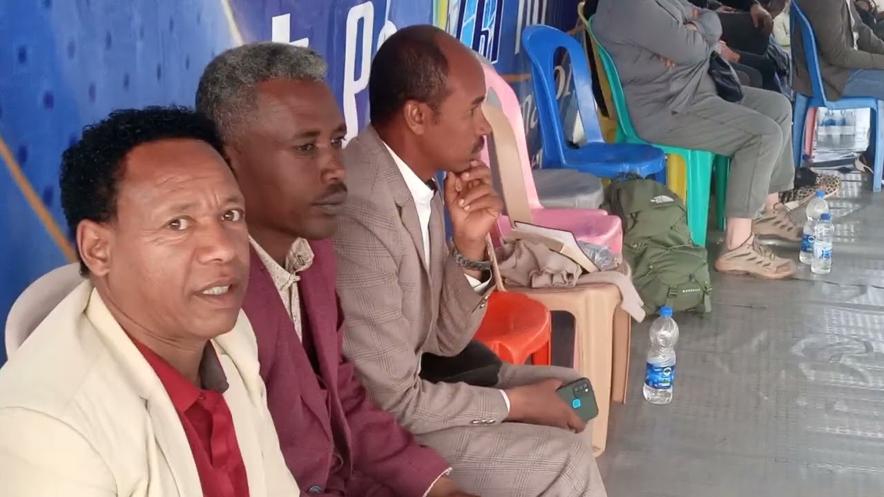 Preaching the gospel in Bekoji, Ethiopia
