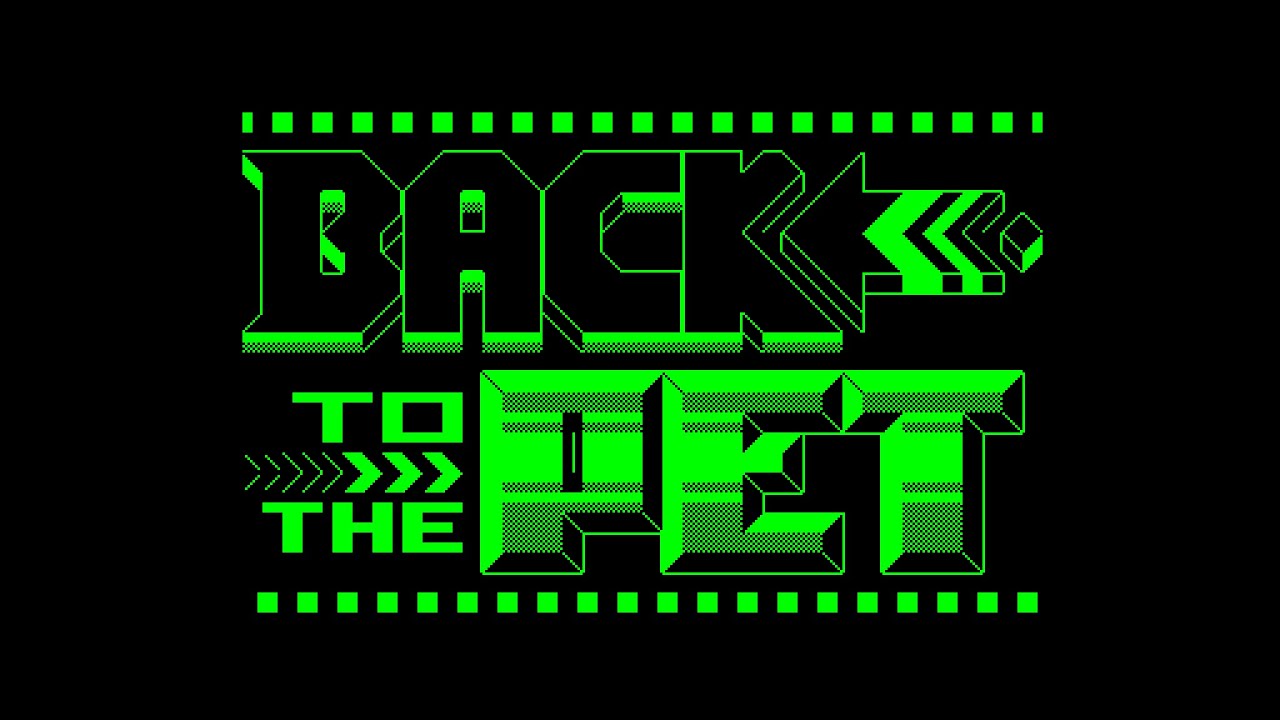 BACK TO THE PET - a demo for Commodore PET