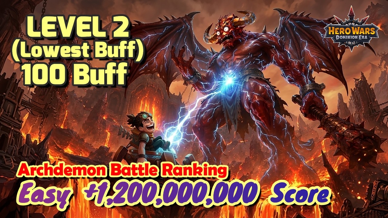 New Hero Adam Event || Easy 1,2 billion Score - LV2 - With Only 1 Pet - 100 Buff || Full Walkthrough