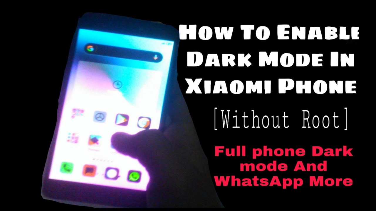 How To Enable Dark Mode On Any Xiaomi Phone [Simple Tricks] Miui 11