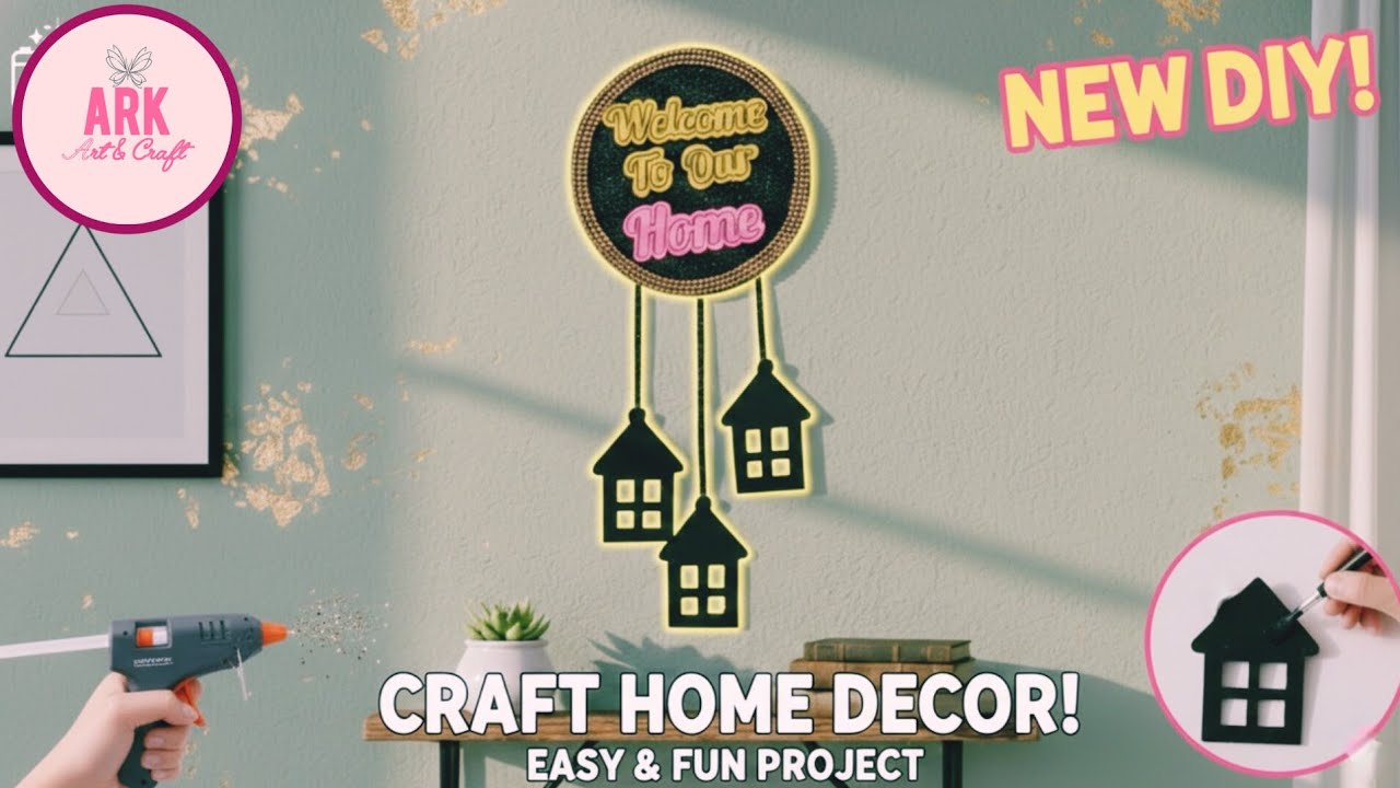 😍Luxury Home Decor on a Budget💖✨Step-by-Step Tutorial😱Easy DIY Cardboard Craft for Home Decoration