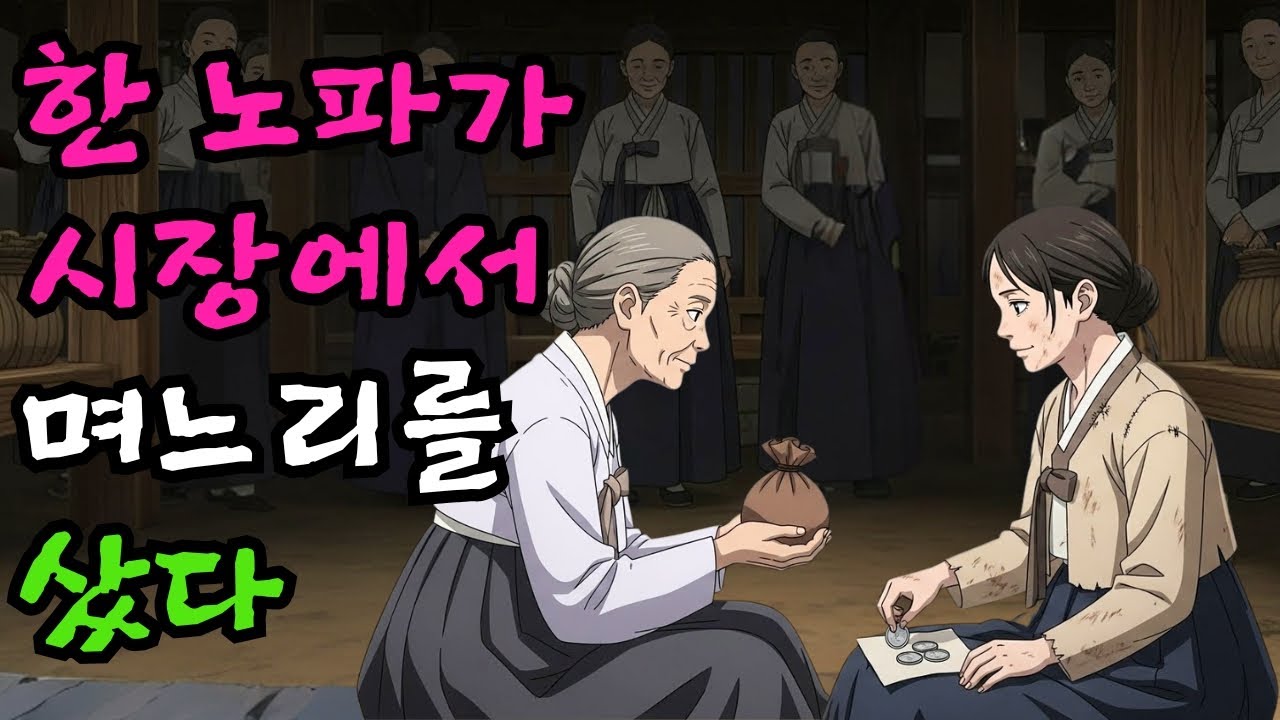 세상 물정에 밝은 노파는 거지 소녀를 사서 며느리로 맞이했다 | 야담·민담·전설·설화·옛날이야기·청춘야담
