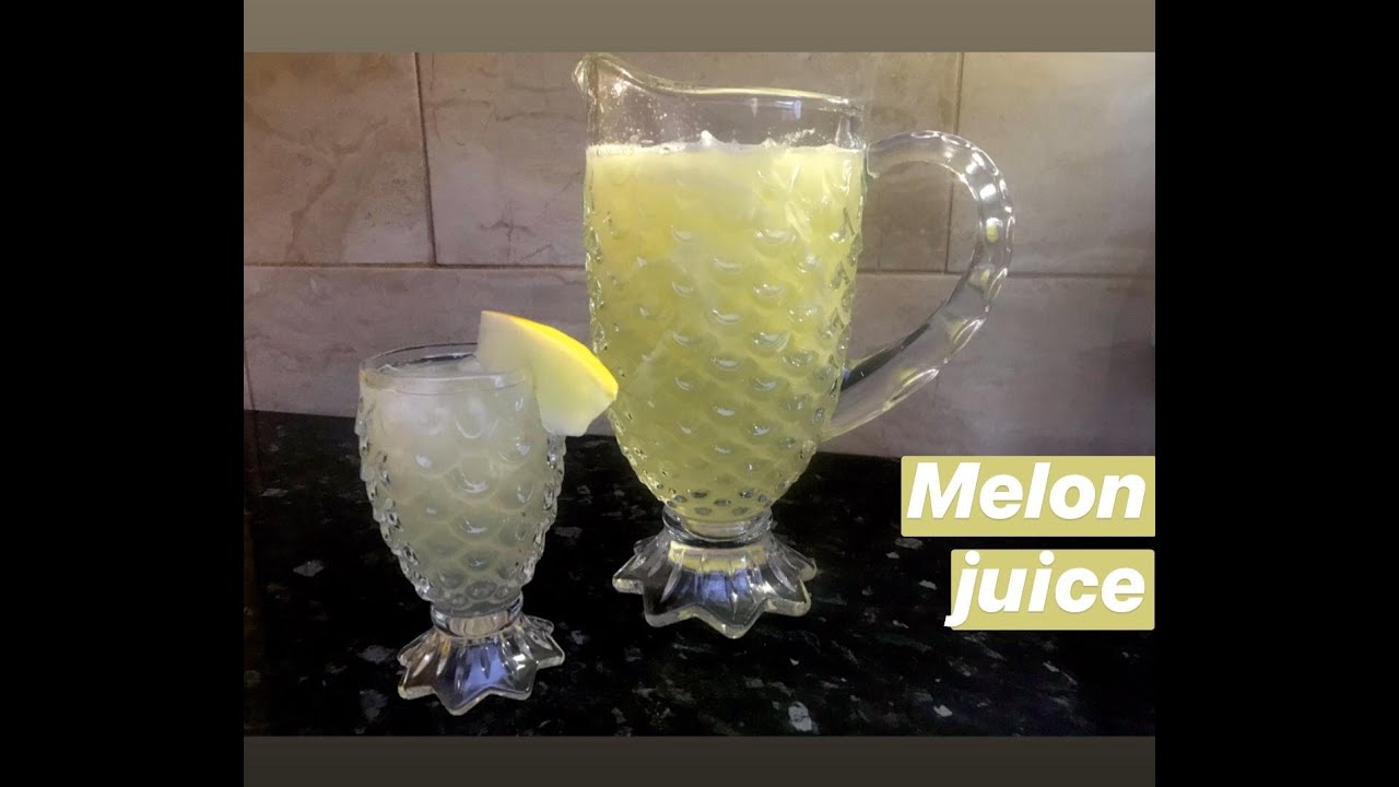 CANARY MELON JUICE | by SimpleRecipes 28 | summer drink | refreshing |