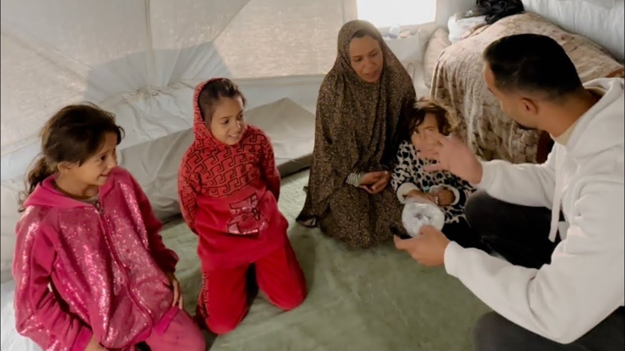 حلقة بعنوان اسعاد النازحين رغم المعاناة