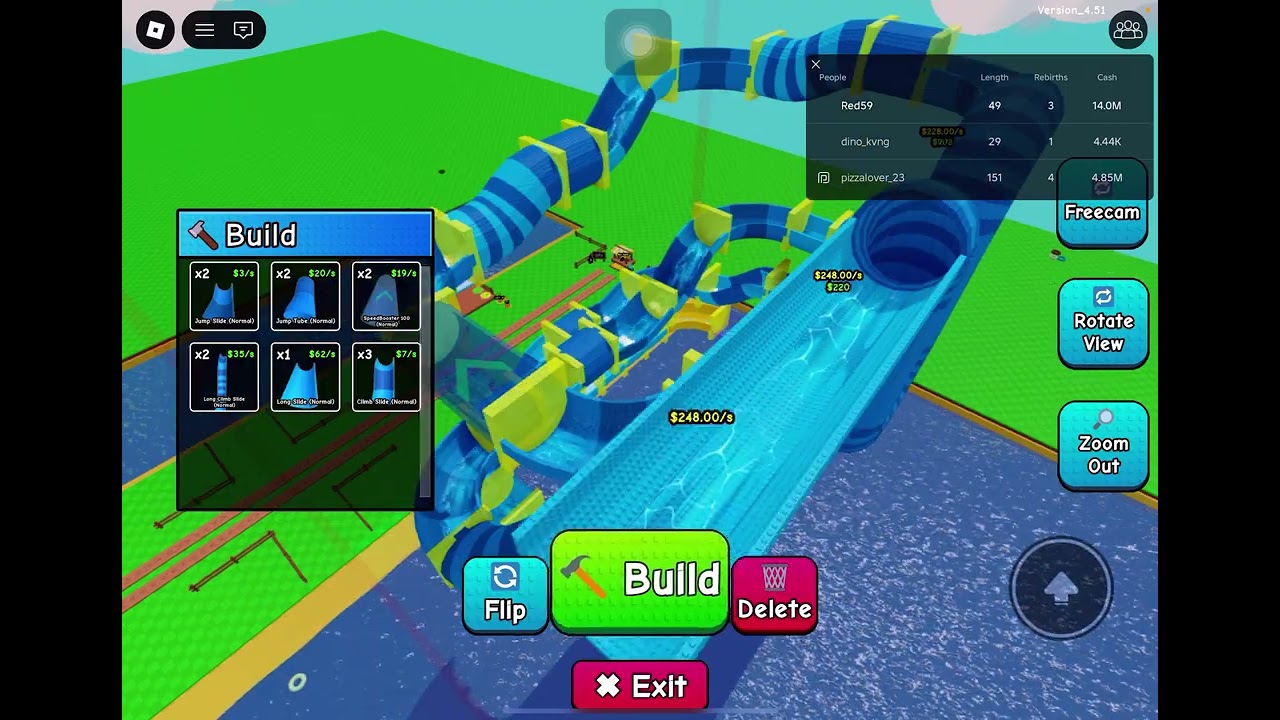 Build a water side 