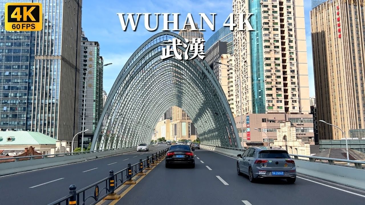 4KChina Street View｜Национальный центральный город с населением 13,64 миллиона человек - город Ухань