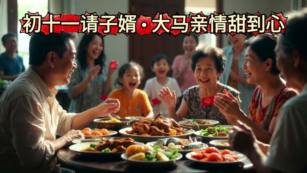 《初十一请子婿》｜ 2026大马贺岁：天公祭品变大餐，女婿回家最受宠！🧧🥘