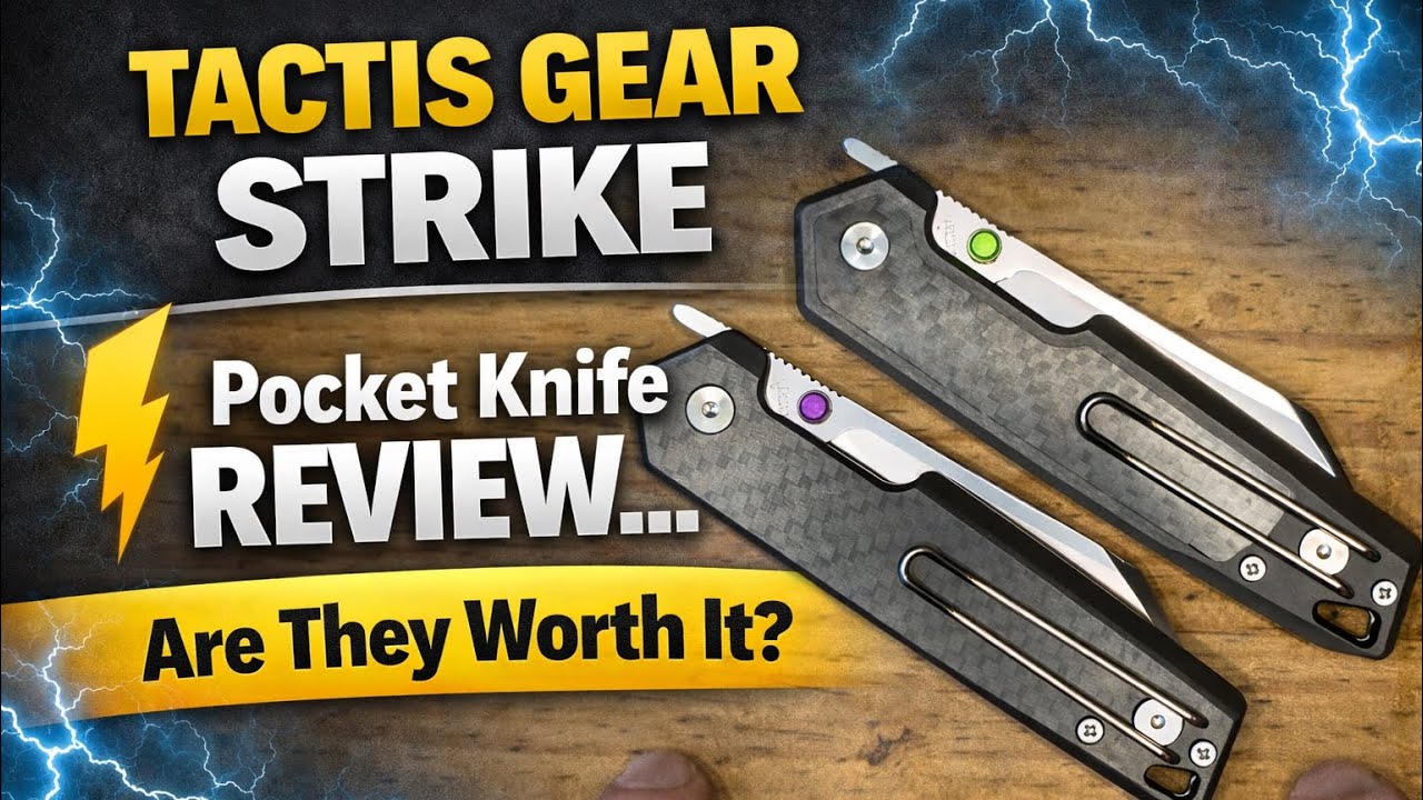 Tactis Gear Strike Pocket Knife Review | Budget Tactical EDC Worth It?